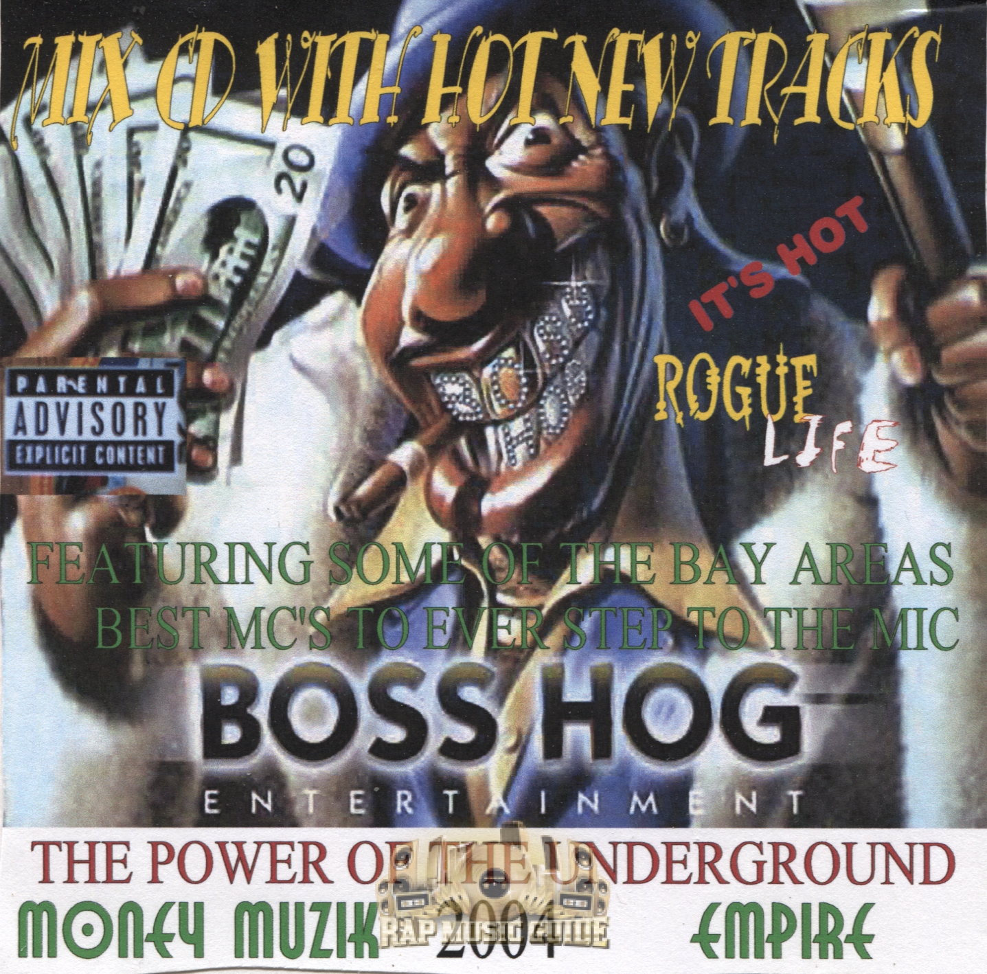 Boss Hog Entertainment Mixtape CD CD Rap Music Guide